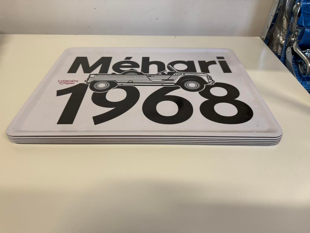 Plateau Mehari 1968, Enlèvement ou Envoi, Neuf