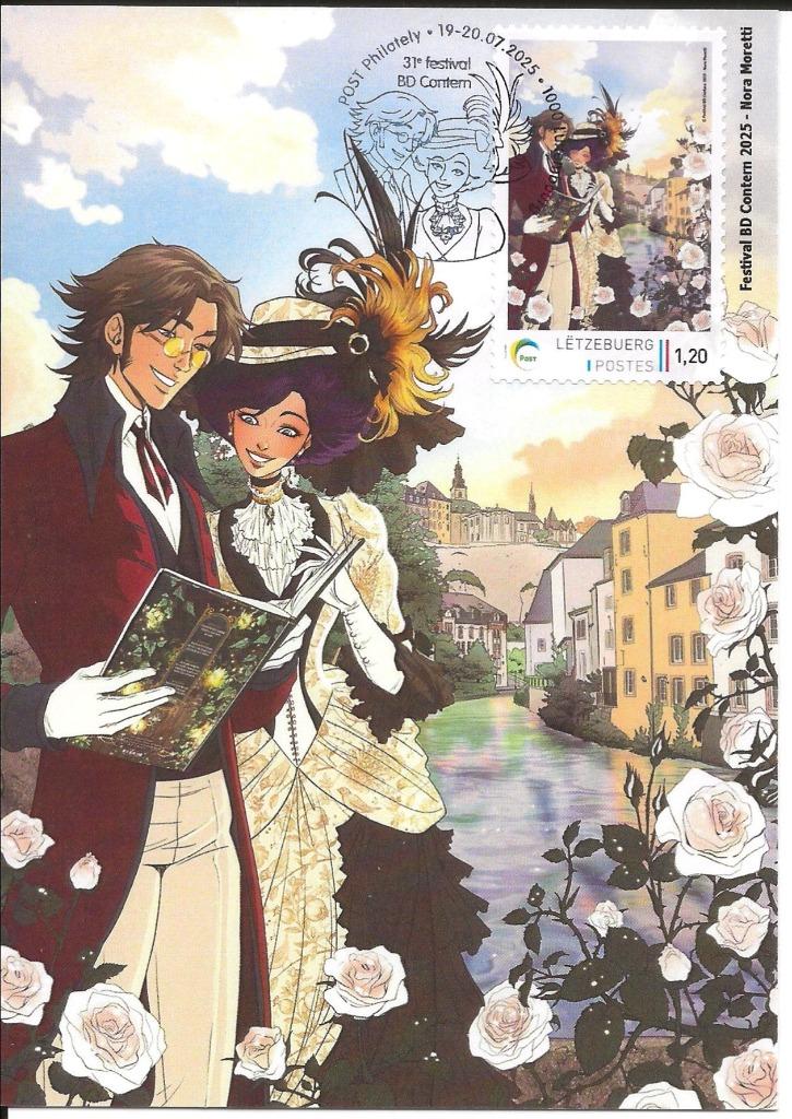 Bandes dessinées : Festival BD te Contern 2025 - Maxi carte, Envoi, Affranchi, Autres thèmes