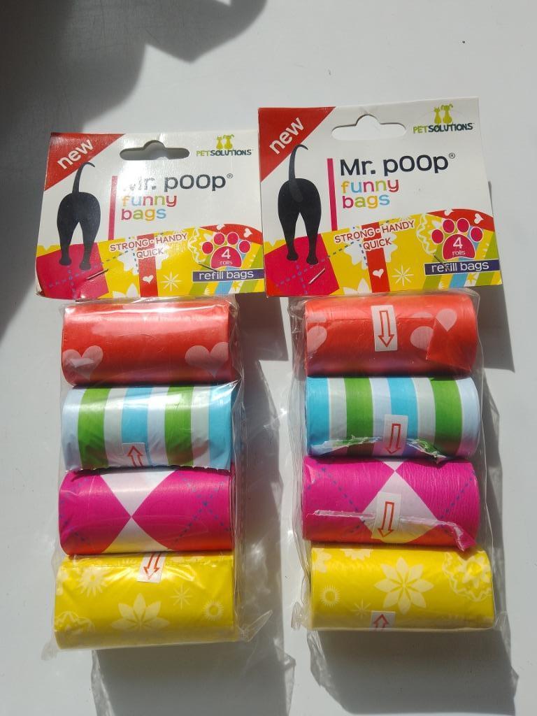 Mr. Poop hondepoepzakjes (32€) funnybags universelenavulling, Enlèvement ou Envoi, Neuf