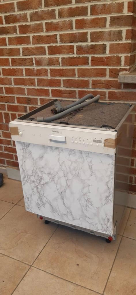 De Dietrich vaatwasser, Ophalen, Gebruikt, Inbouw, Eco programma