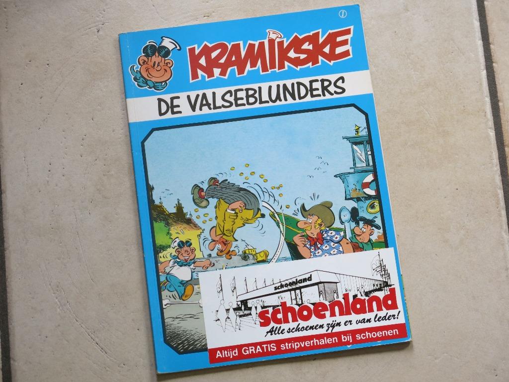 Strip Kramikske, De valseblunders, Boeken, Ophalen