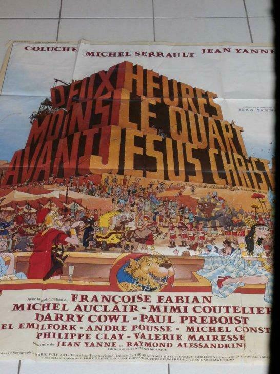 affiche du film: Deux heures moins le quart avec Jésus-Chris, Enlèvement ou Envoi, Utilisé