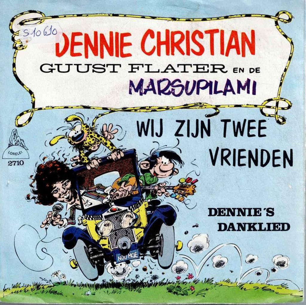 Vinyl, 7"   -   Dennie Christian – Guust Flater En De Marsup, Cd's en Dvd's, Ophalen of Verzenden, Overige formaten
