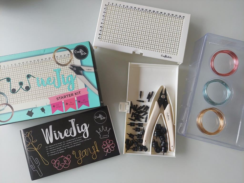 Crafts&Co - Wire Jig Starterkit, Ophalen of Verzenden, Zo goed als nieuw, Draad