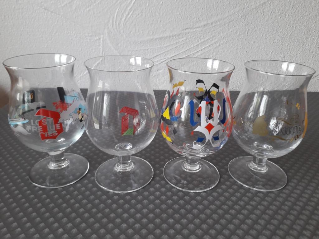 Duvel glazen, Collections, Marques de bière, Enlèvement ou Envoi, Comme neuf, Verre ou Verres, Duvel