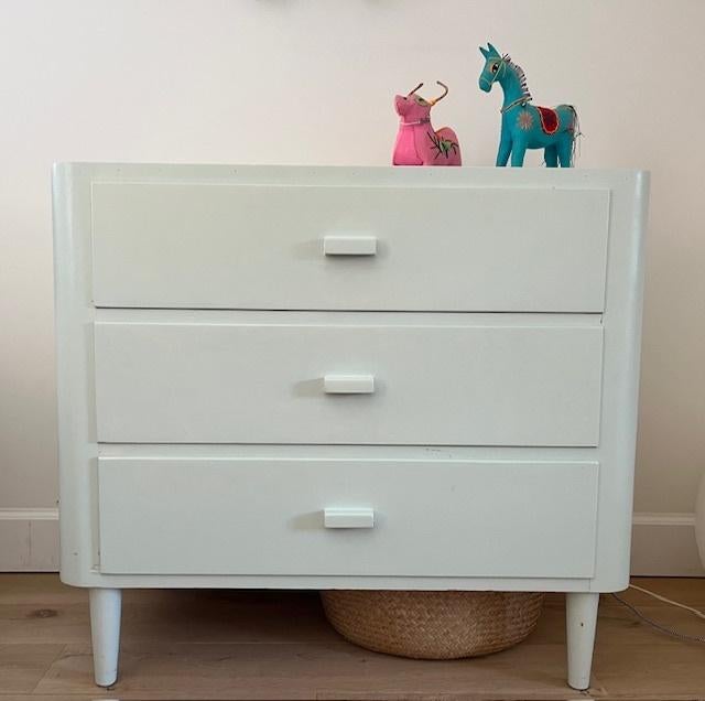 Vintage commode kinderkamer, Huis en Inrichting, Kasten | Dressoirs, Ophalen, Gebruikt, 50 tot 100 cm, Met lade(s)