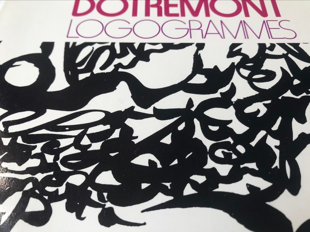 Christian Dotremont logogrammen 90pag Cobra, Ophalen of Verzenden, Zo goed als nieuw, Schilder- en Tekenkunst