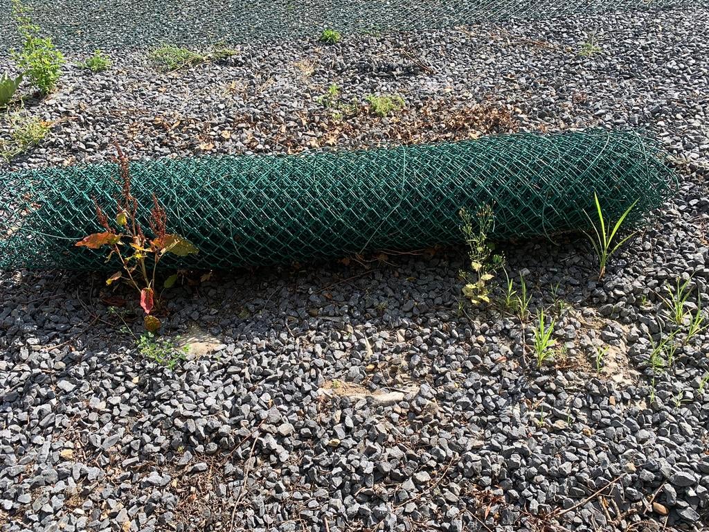 Grillages losanges vert, Ophalen, Gebruikt