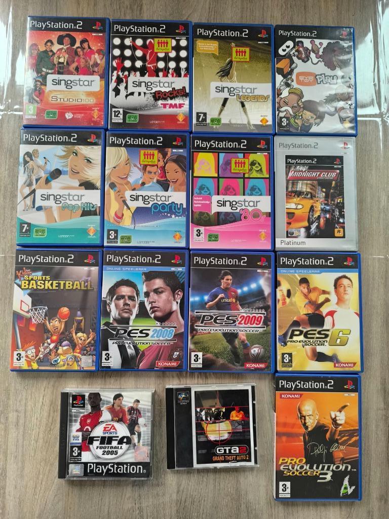 PS 2 spellen, Ophalen of Verzenden, Zo goed als nieuw