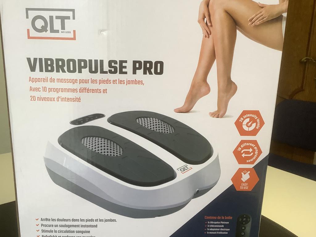 Appareil de massage des pieds et des jambes Vibropulse Pro, Sports & Fitness, Produits de massage, Enlèvement