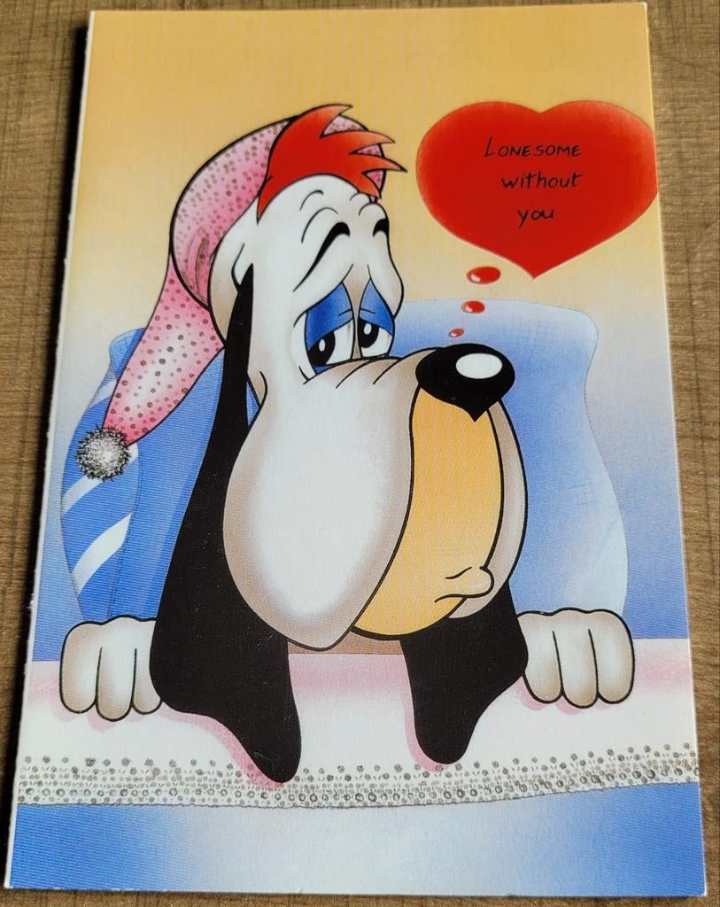 Droopy wenskaart, Enlèvement ou Envoi, Comme neuf