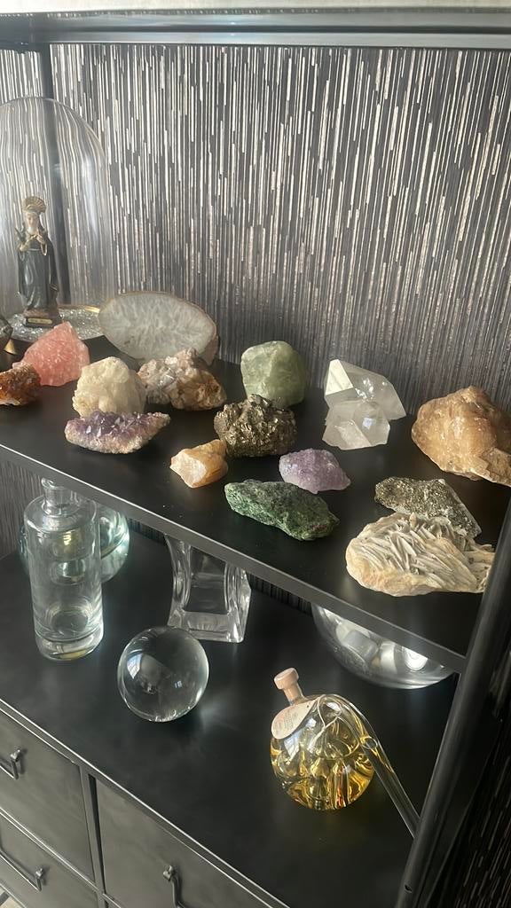 Mooie collectie mineraalstenen, Ophalen of Verzenden, Zo goed als nieuw