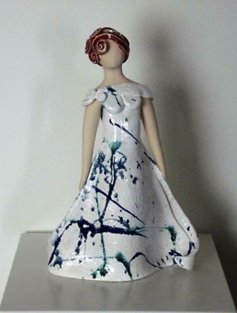 Jolanda Nabben, 'Kleurspetter', Antiek en Kunst, Antiek | Keramiek en Aardewerk, Ophalen