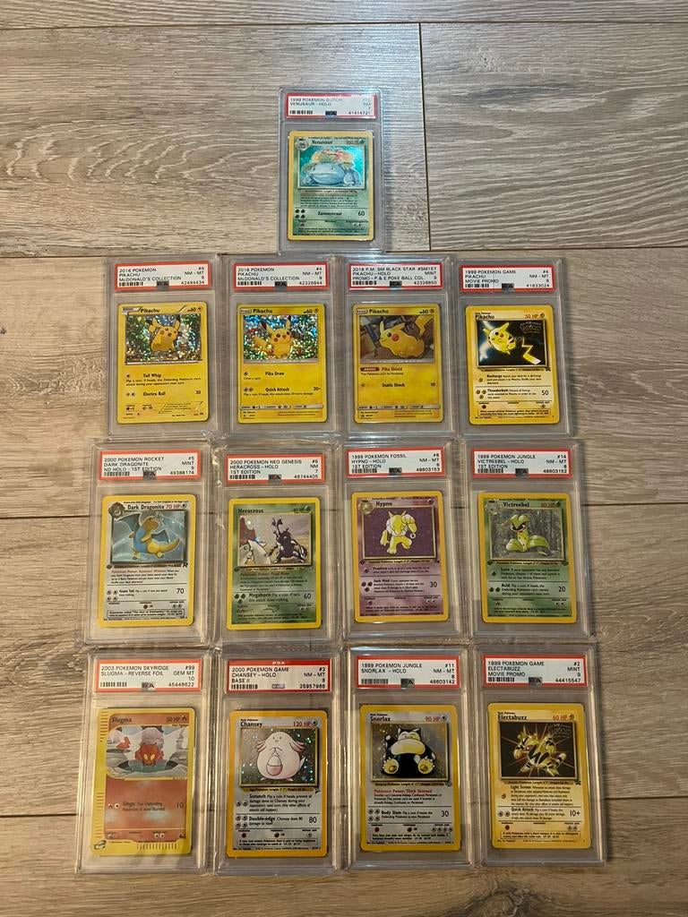 Pokémon Psa Kaarten 1st Edition, Enlèvement, Neuf, Cartes en vrac