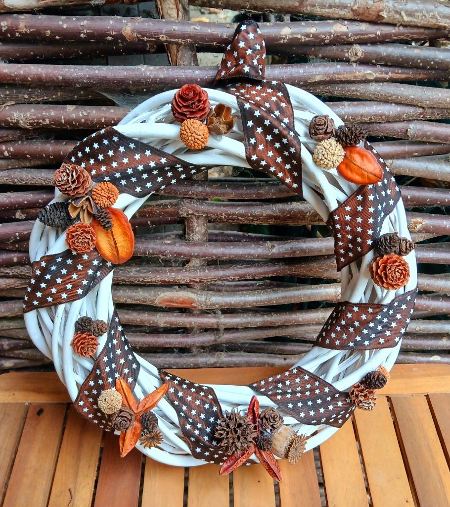 Couronne de Noël ou d'automne neuve, Enlèvement, Neuf