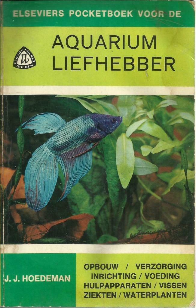 ELSEVIERS POCKETBOEK VOOR DE AQUARIUMLIEFHEBBER, Ophalen of Verzenden, Gelezen, Vissen