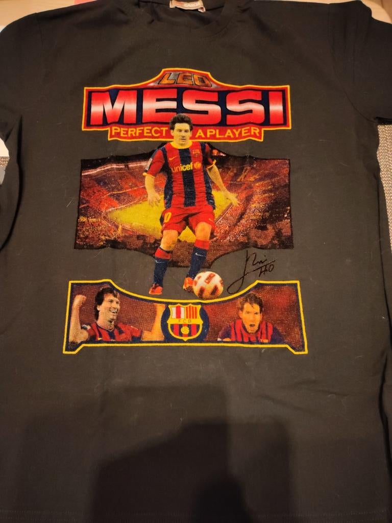 Messi tshirt Barcelona, Kleding | Heren, T-shirts, Nieuw, Zwart, Ophalen of Verzenden