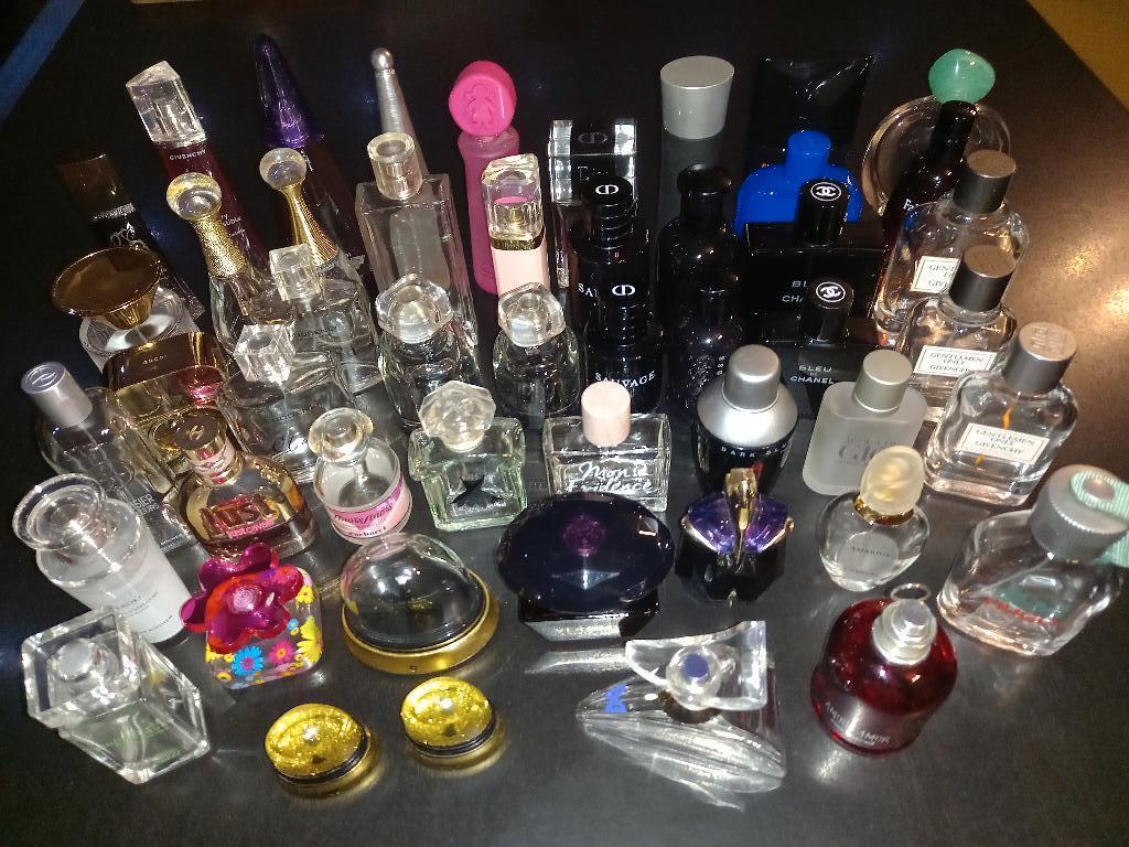 Lot de flacons et bouteilles de parfum vides pour collection, Enlèvement, Utilisé, Bouteille de parfum