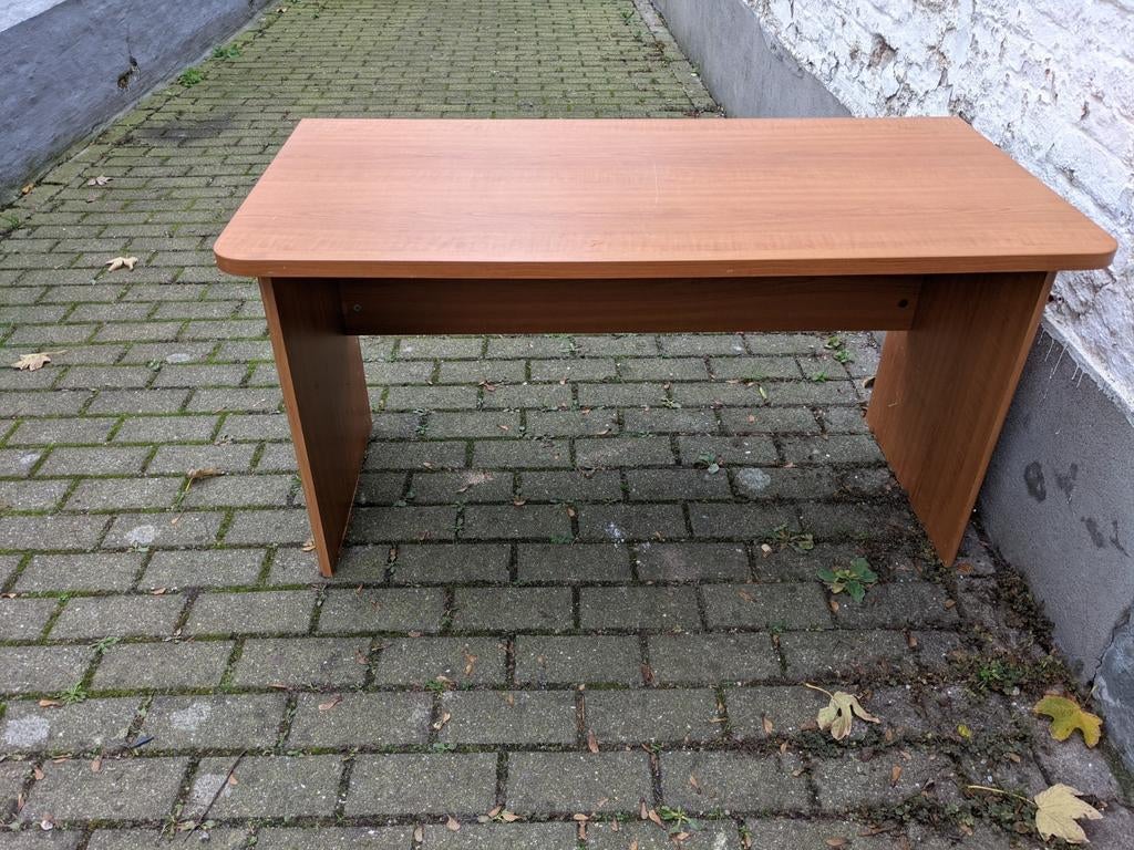 Stevig bureau, kleur beuk, 60x120, Maison & Meubles, Bureaux, Utilisé, Enlèvement