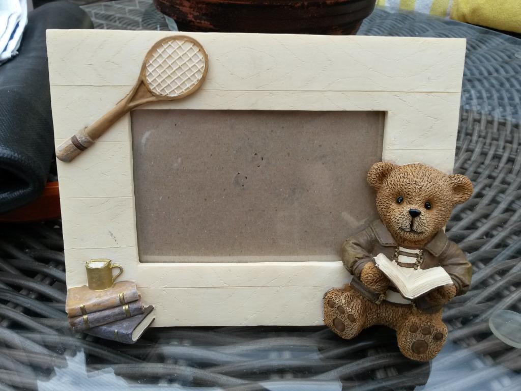 Fotokader met beertje 21x16cm, Audio, Tv en Foto, Ophalen of Verzenden, Zo goed als nieuw
