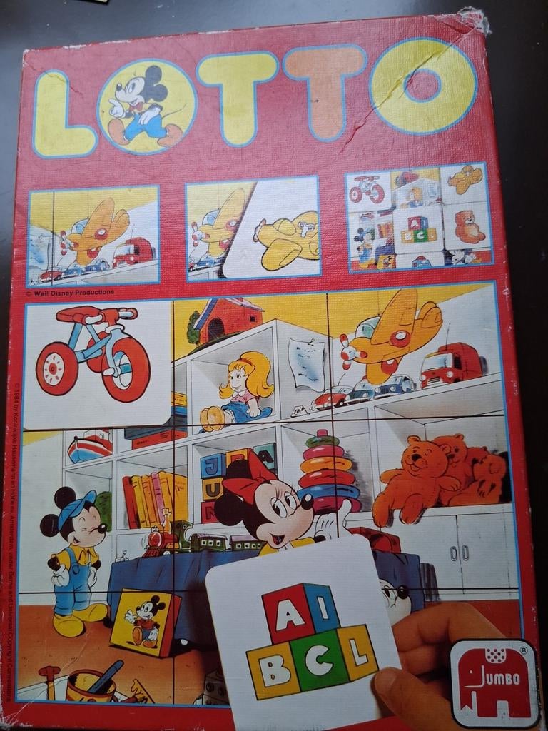 Lotto Disney Jumbo, Enlèvement ou Envoi
