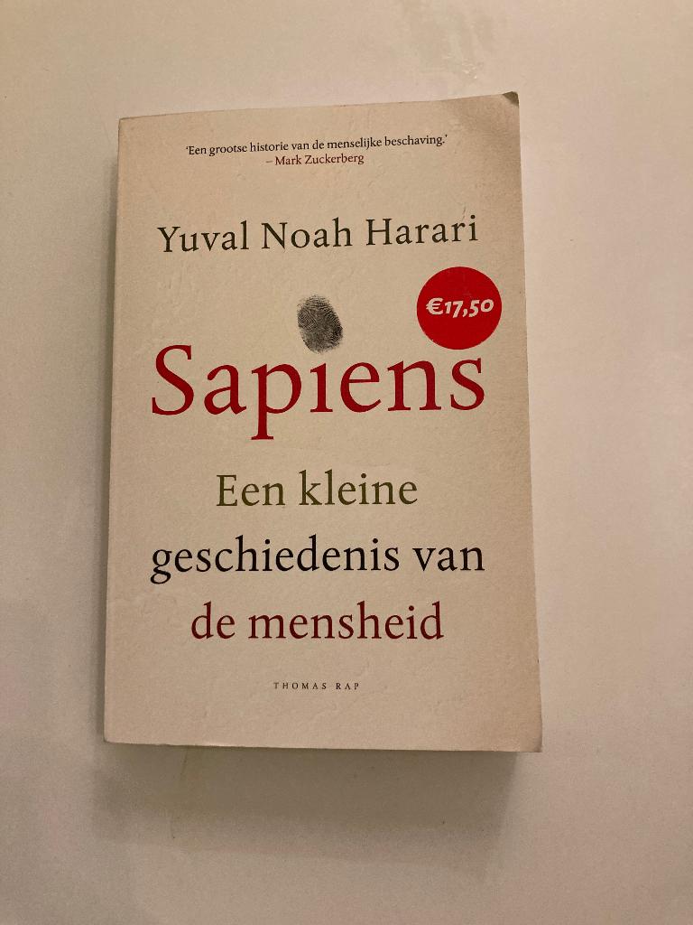Boek: Sapiens, Ophalen of Verzenden, Gelezen