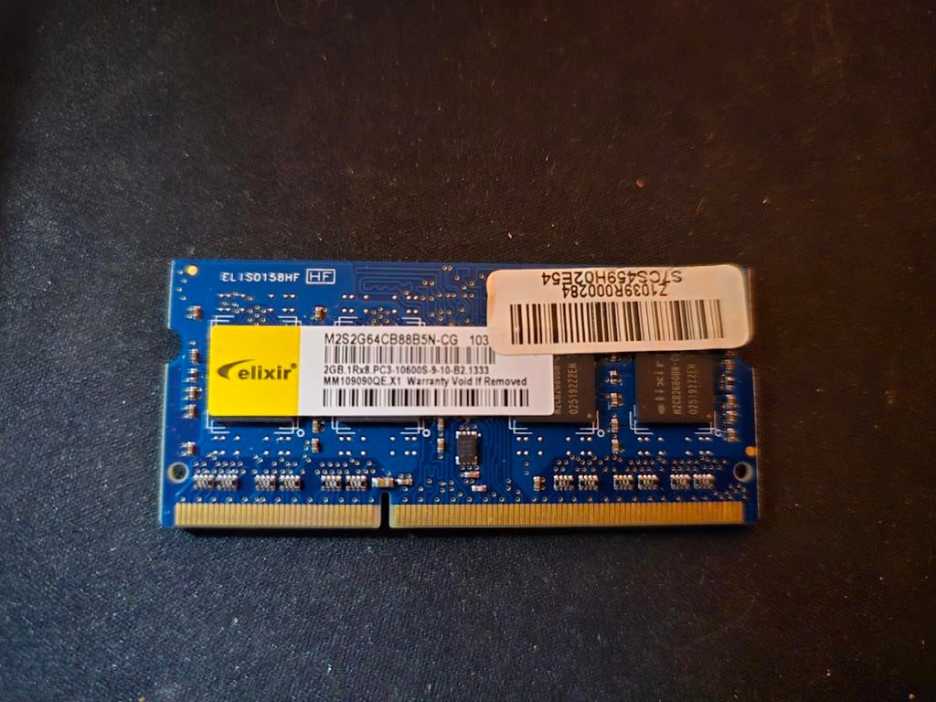 2x 2gb ddr 3 laptop ram, Computers en Software, RAM geheugen, Ophalen of Verzenden, DDR, Laptop