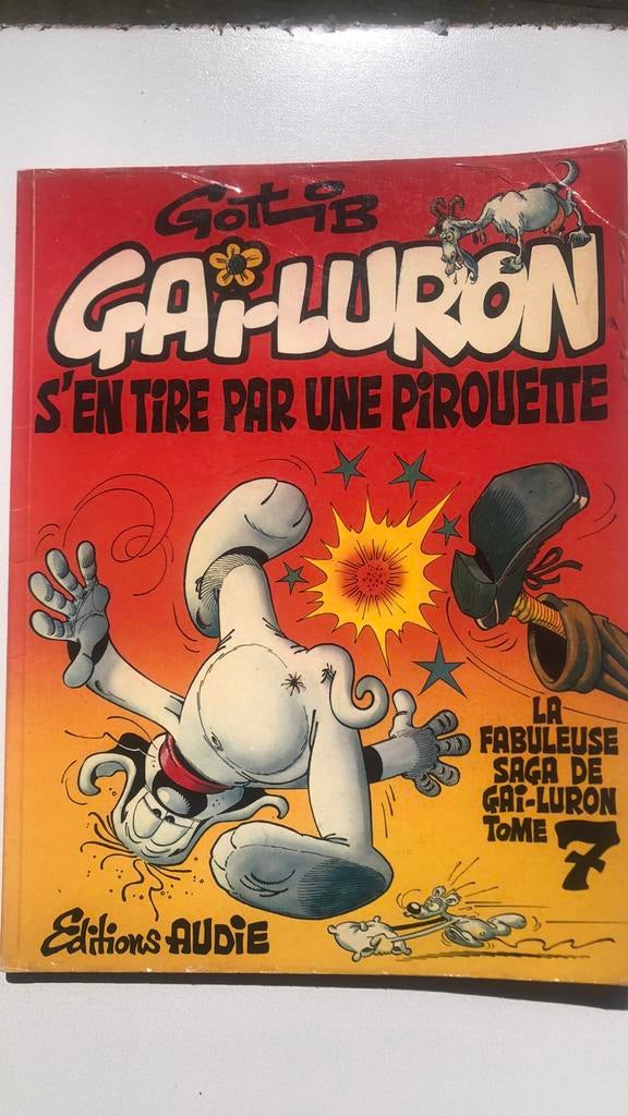 Gotlib - gai luron s’en tire par une pirouette, Enlèvement, Utilisé