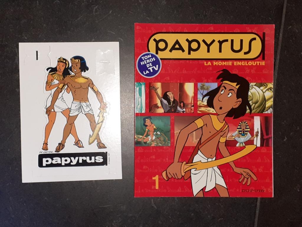 Papyrus De Gieter BD, Enlèvement ou Envoi, Autres personnages, Utilisé, Livre ou Jeu