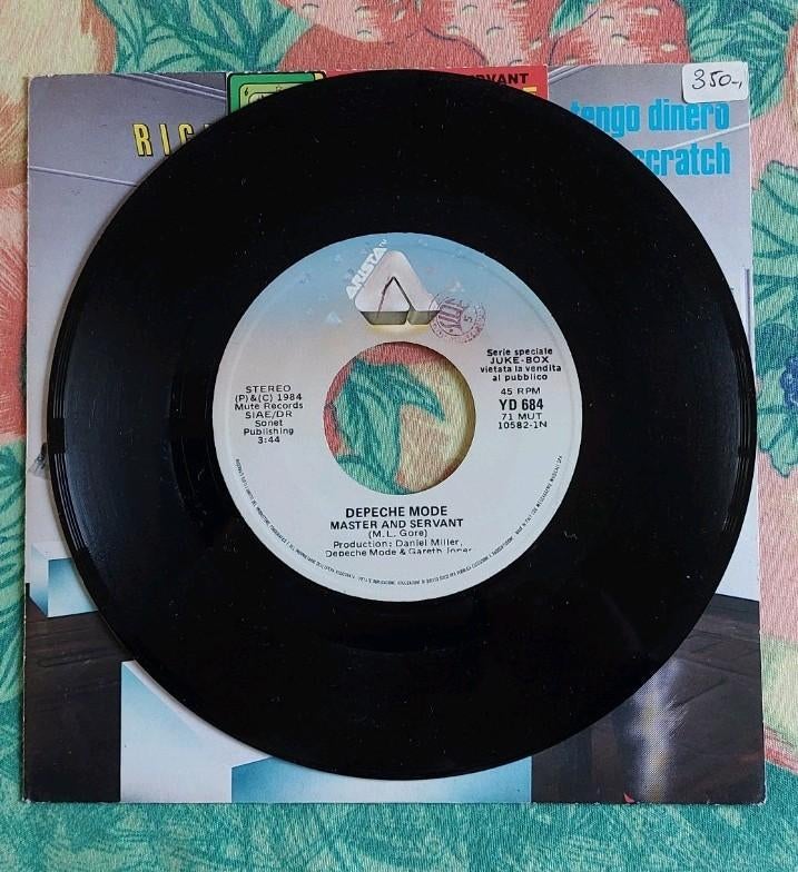 7'', 45 rpm, juke-box.  Depeche Mode.  Master and Servant., Enlèvement ou Envoi, Comme neuf