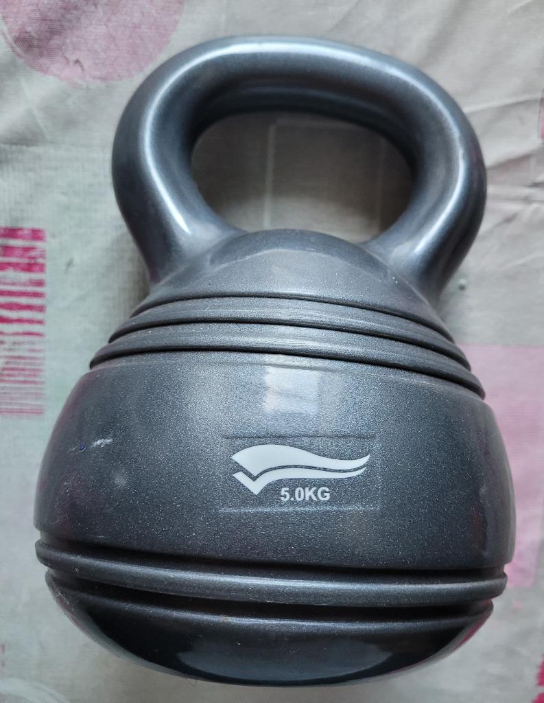 1 KETTELBELLS en bon état de 5 kg., Enlèvement ou Envoi