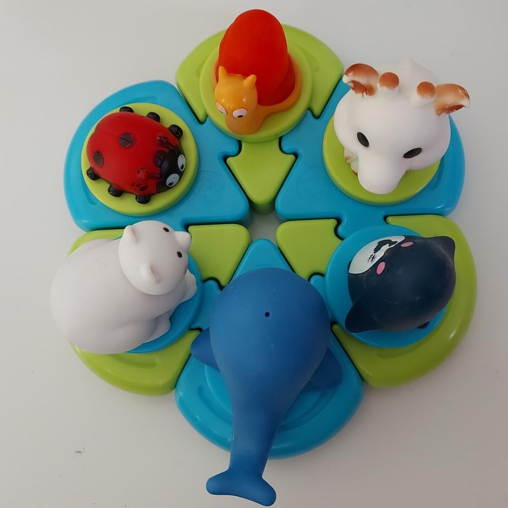 Badpuzzel Sophie de giraf, Ophalen, Gebruikt