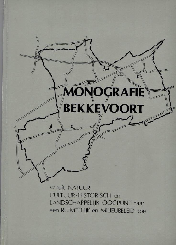 Monografie Bekkevoort  Vanuit natuur - cultuur- historisch -, 20e eeuw of later, Ophalen of Verzenden, Zo goed als nieuw, Collectief