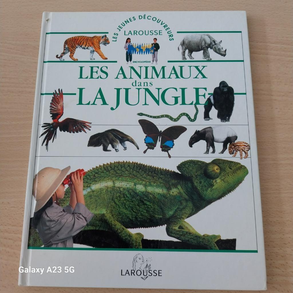 Les animaux dans la jungle, Enlèvement, Neuf, Autres espèces, LAROUSSE