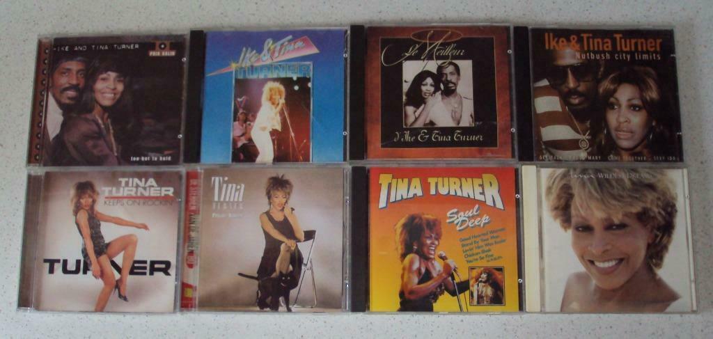 Lot 41 met 8 CD's van  Ike & Tina Turner, Ophalen of Verzenden, Gebruikt