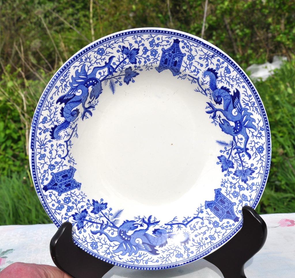 assiette creuse boch dragon, Enlèvement ou Envoi