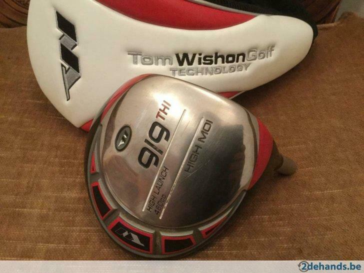 Golf driver head Wishon Golf + headcover, Ophalen of Verzenden, Gebruikt, Club