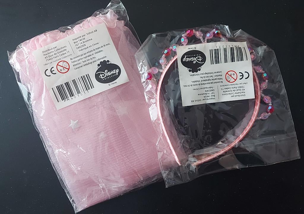 Disney Princess petticoat en hoofdband (nieuw verpakt), Ophalen, Nieuw, Meisje