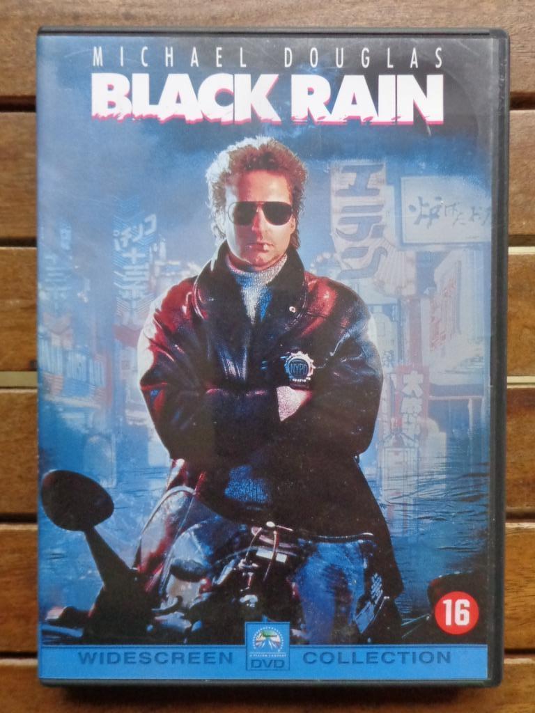 )))  Black Rain  //  Michael Douglas  (((, Vanaf 16 jaar, Ophalen of Verzenden, Zo goed als nieuw, Detective en Krimi