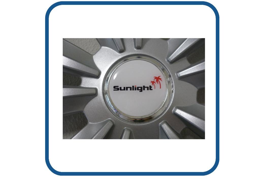Sunlight doming naafstickers caravan en camper 3D, Epoxy, Verzenden, Nieuw, Overige typen