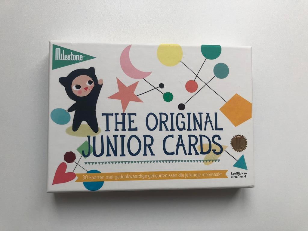 Cartes jalons pour juniors - cartes jalons, Enlèvement ou Envoi, Neuf, Cadeau d'accouchement