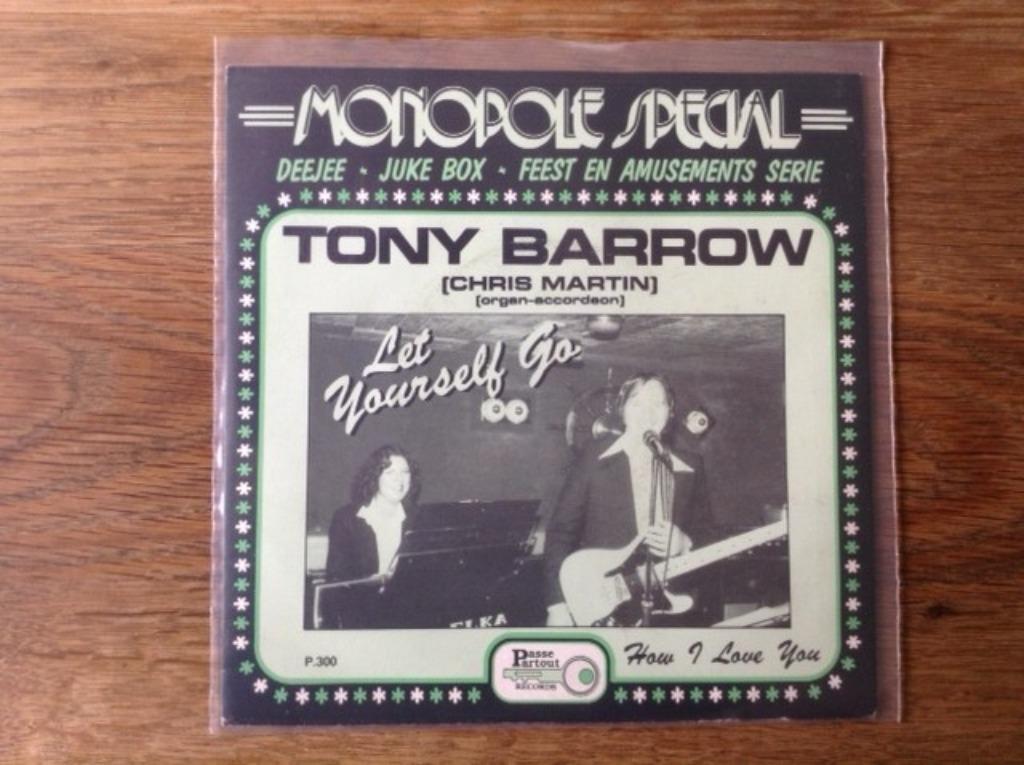 single tony barrow, Ophalen of Verzenden, Pop