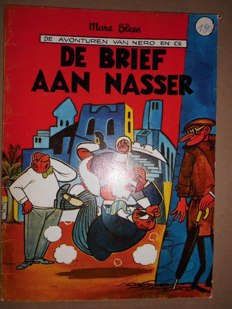 Nero & C - De brief aan Nasser, Boeken, Eén stripboek, Ophalen of Verzenden, Gelezen, Marc Sleen