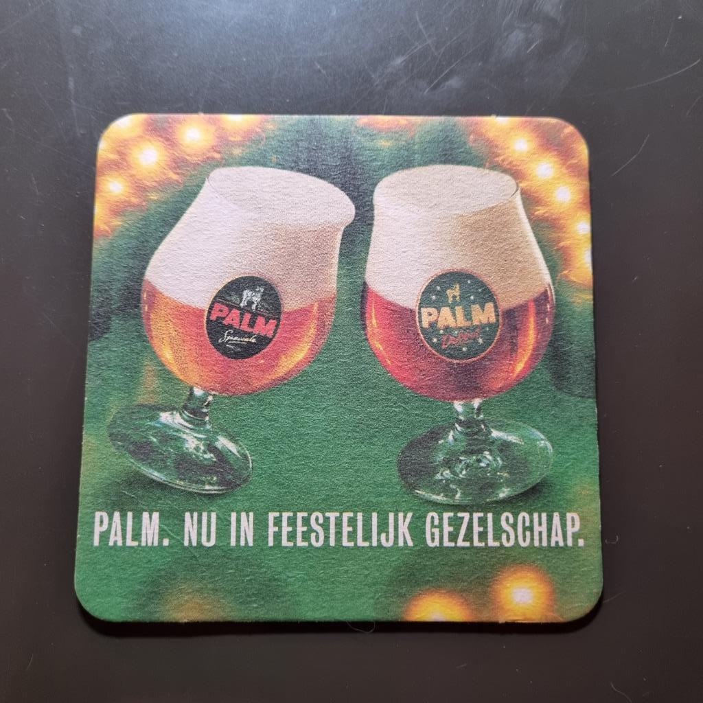 Sous Bock Palm (modèle 48), Collections, Marques de bière, Enlèvement ou Envoi, Utilisé, Sous-bock, Palm