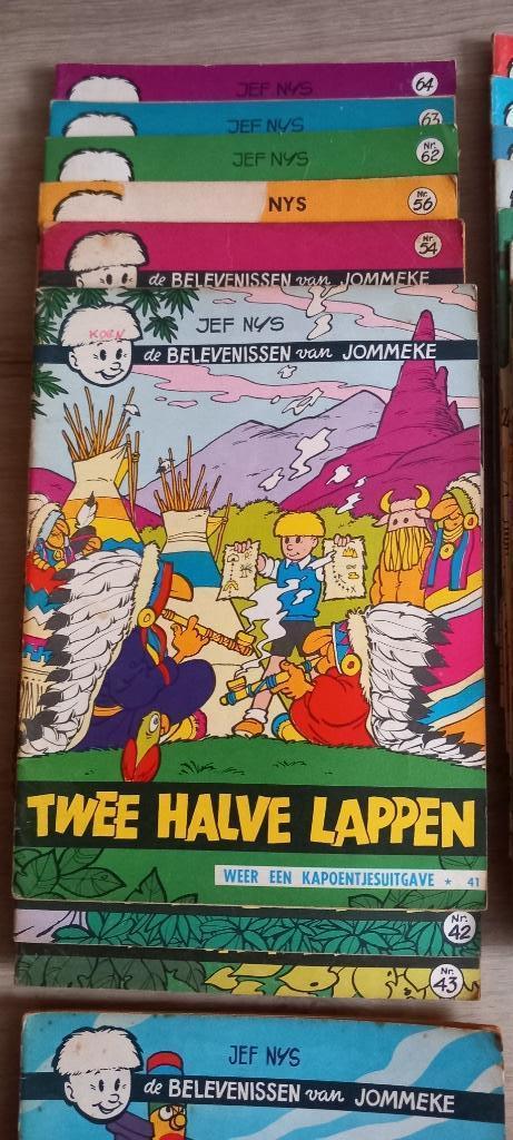 Jommeke lot eerste druk, Meerdere stripboeken, Ophalen of Verzenden, Gelezen, Jef Neys