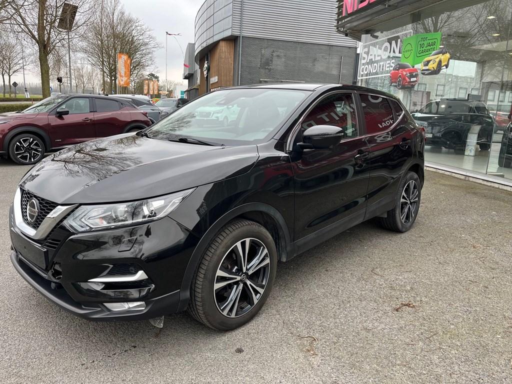 Nissan Qashqai 1.3 DIG-T N-Connecta, Zwart, 5 deurs, SUV of Terreinwagen, 103 kW