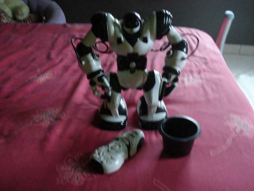 speelgoed robot, Ophalen