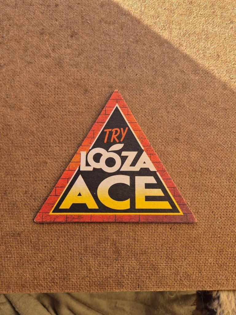 Sous bock Looza ACE (modèle 1), Verzamelen, Ophalen of Verzenden, Gebruikt, Viltje(s), Overige merken