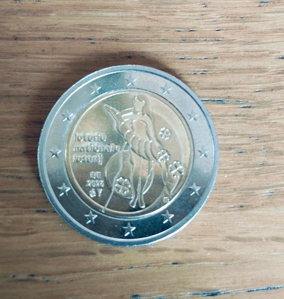 2€ munt nationale loterij, Ophalen of Verzenden