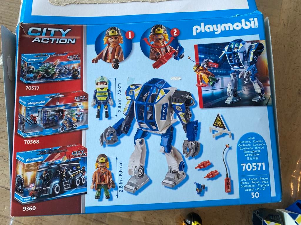 Playmobil City Action, Enlèvement, Comme neuf